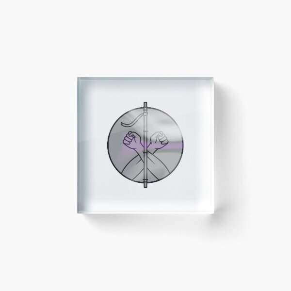 Item preview, Demisexual Monk Symbol designed and sold by AdlayasDesigns.