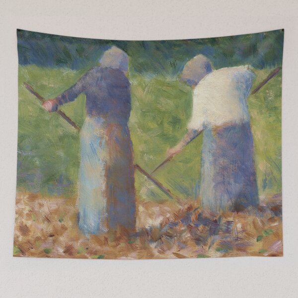Item preview, Georges Seurat "Haymakers at Montfermeil" designed and sold by sunny-007.