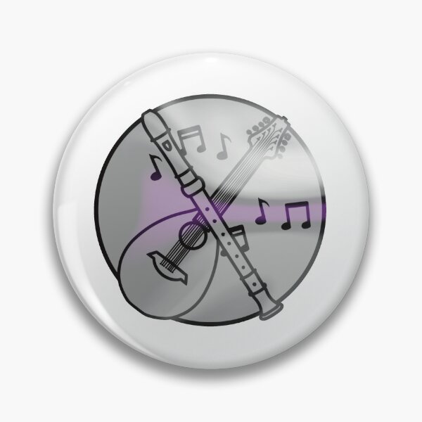 Item preview, Demisexual Bard Symbol designed and sold by AdlayasDesigns.