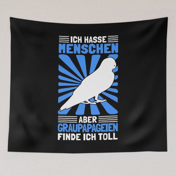 Item preview, African gray parrot hate people bird parrot owner designed and sold by madgrfx.