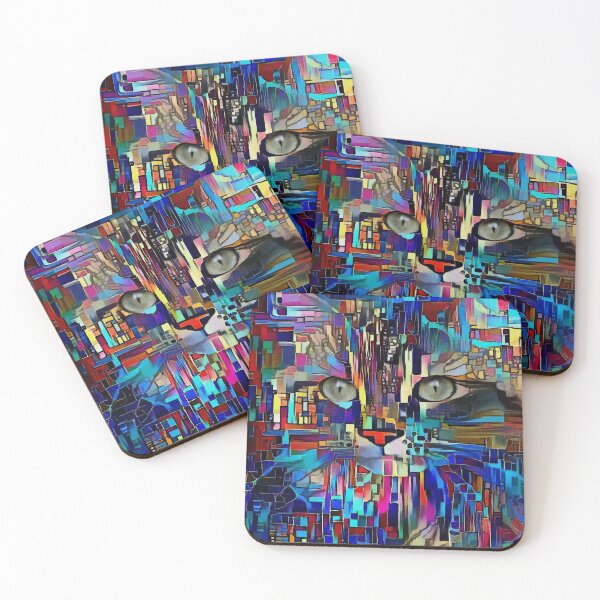 Item preview, The cat of the fifth, cat, chat, cat, kitty, lea roche paintings designed and sold by L. ROCHE.
