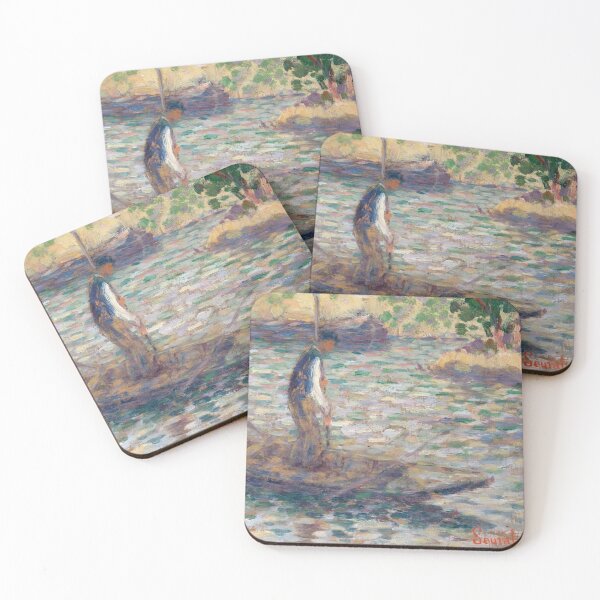 Item preview, Georges Seurat "A Fisherman" designed and sold by sunny-007.