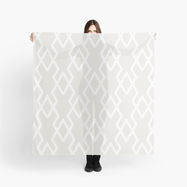 Item preview, Light Beige and White Tessellation Line Pattern 19 Pairs Sherwin Williams 2022 Popular Color Alabaster SW 7008 - Colour Trends - Trending Hue designed and sold by ColorOfTheYears.