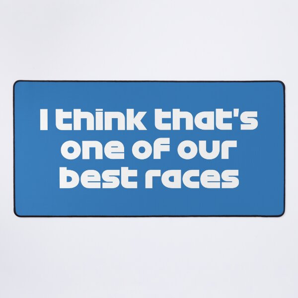 Item preview, I Think That's One Of Our Best Races - GAS. Dutch GP 2021 (Blue BG) designed and sold by FilipeFerreira.
