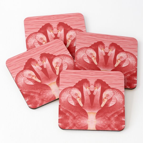 Item preview, Partners For Life Crimson Swan Romance designed and sold by SpiritGifts.