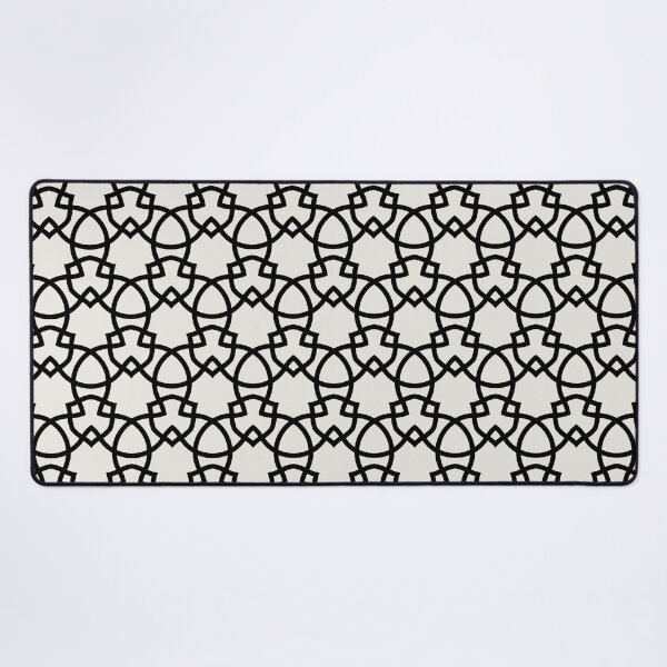 Artikelvorschau, Light Beige and Black Tessellation Line Pattern 28 Pairs Sherwin Williams 2022 Popular Color Alabaster SW 7008 - Colour Trends - Trending Hue  entworfen und verkauft von ColorOfTheYears.