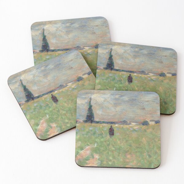 Item preview, Georges Seurat "A Summer Landscape" designed and sold by sunny-007.