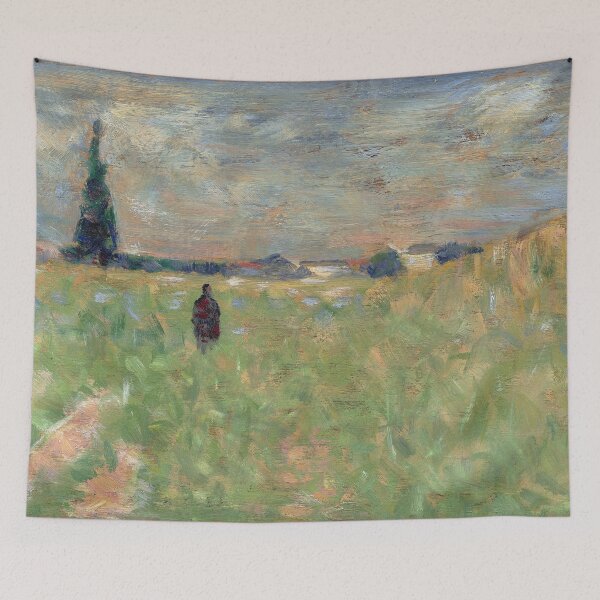 Item preview, Georges Seurat "A Summer Landscape" designed and sold by sunny-007.