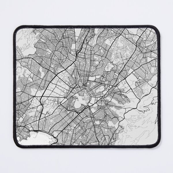 Item preview, Athens City Map of Attica, Greece - Light designed and sold by deMAP.