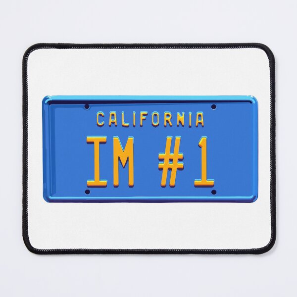 Item preview, IM #1 License Plate - San Diego California designed and sold by VacationCity.