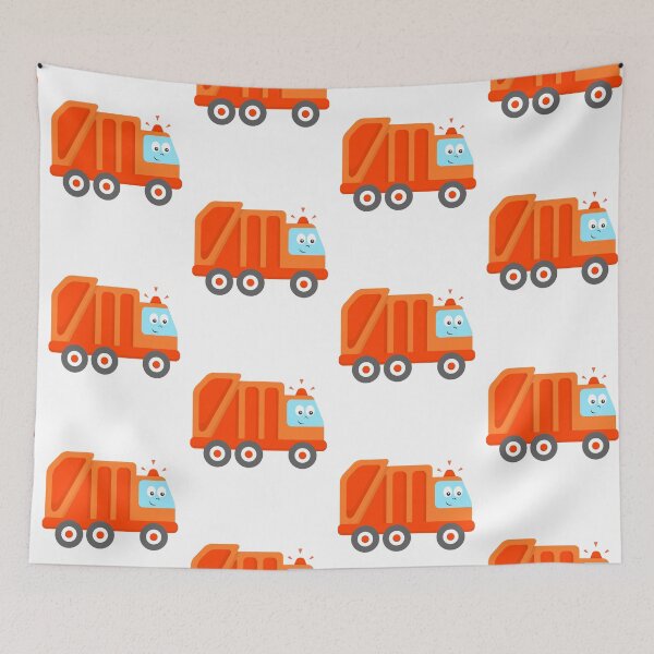 Item preview, Orange Garbage Truck designed and sold by samshirts.
