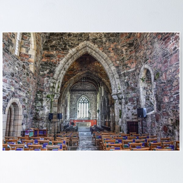 Iona Abbey, Scotland Poster