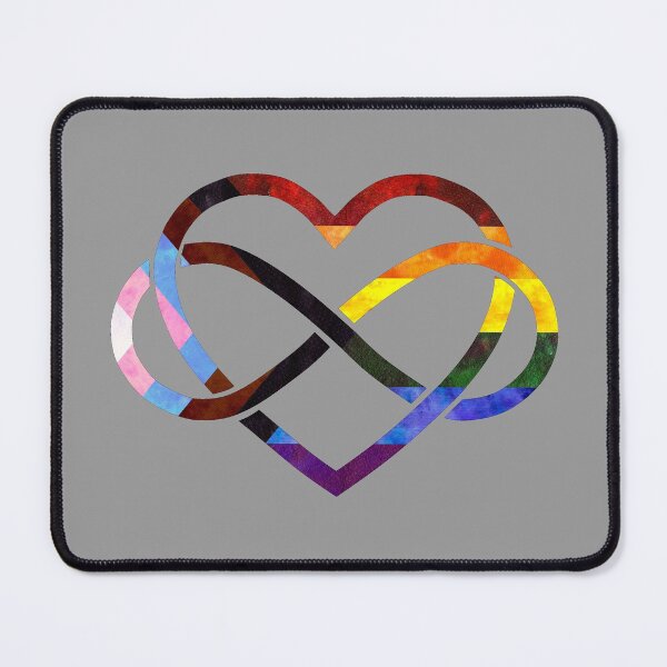 Item preview, Polyamory Heart - Progress Pride designed and sold by TigerTorreArt.