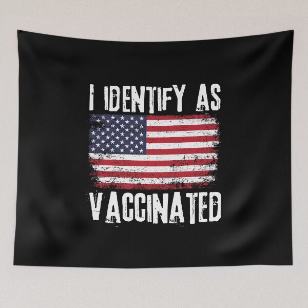 Item preview, Transvaccinated, I Identify As Vaccinated designed and sold by Maria Garcia.