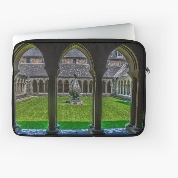 The Cloisters, Iona, Scotland Laptop Sleeve