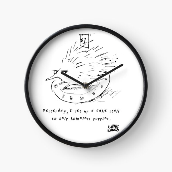 Little Lunch: The Cake Stall Clock