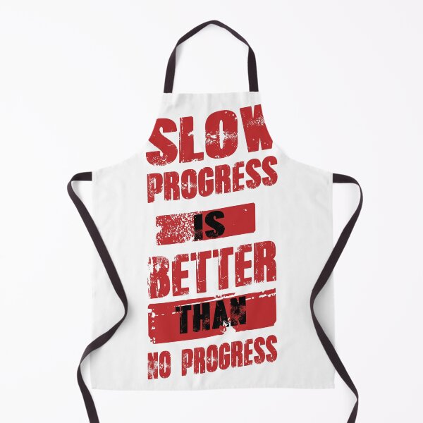 Item preview, cool design t-shirt (slow progress is better than no progress) designed and sold by Tottan.