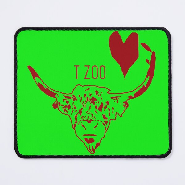 Item preview, I Love Cows | Stencil Art | Animal Designs designed and sold by TZoo.