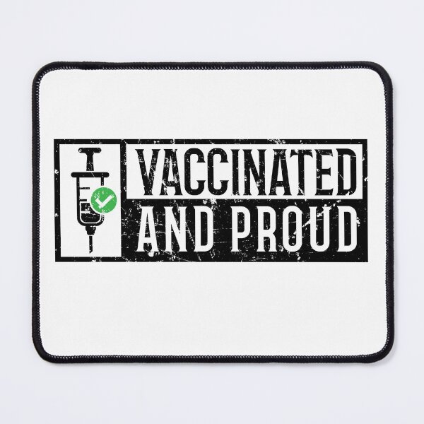 Item preview, Vaccinated and Proud designed and sold by Maria Garcia.