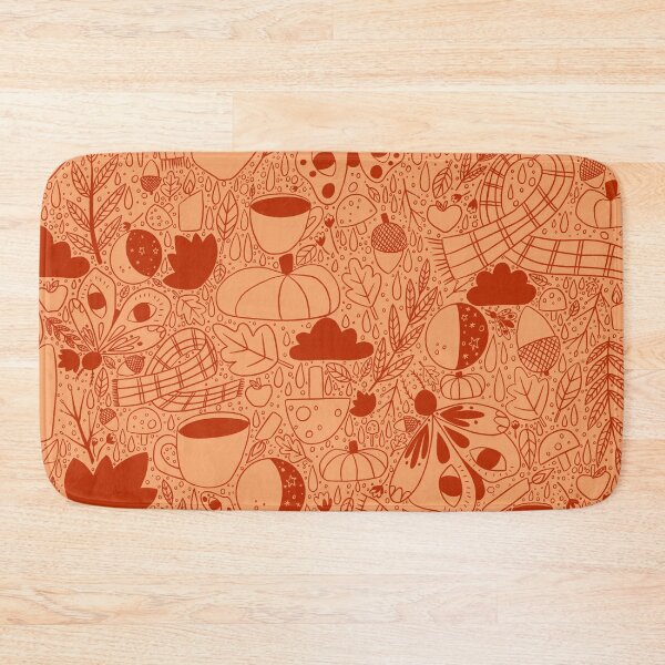 Item preview, Awesome Autumn Pattern - Red & Orange designed and sold by AnArielleShop.