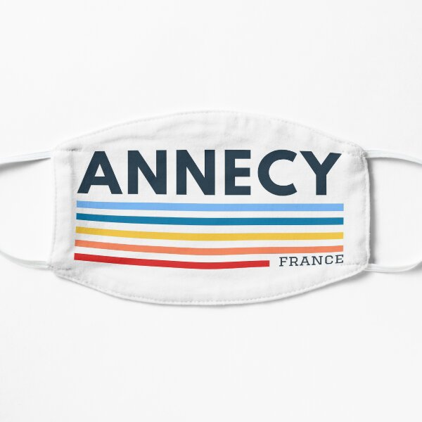 Annecy France Flat Mask
