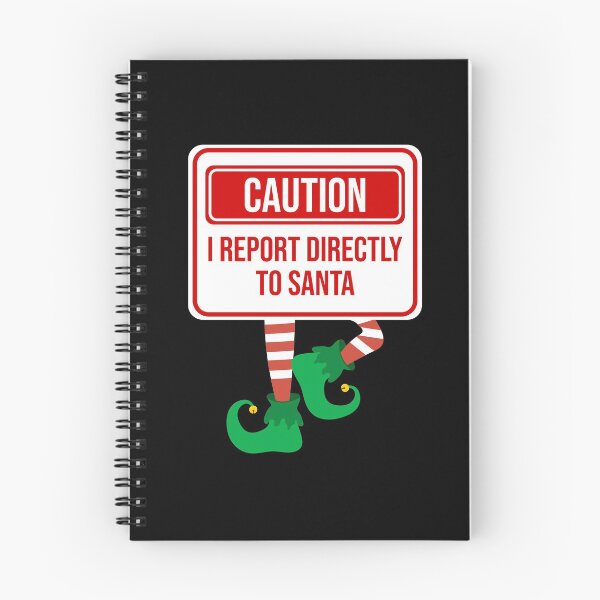 Item preview, Funny Christmas warning sign, Elf Surveillance designed and sold by DeliriousSteve.