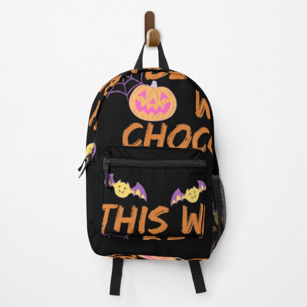 Item preview, This With Can Be Bribed With Chocolaste t-shirt,hallowen t-shirt designed and sold by Dragsma ⭐⭐⭐⭐⭐.