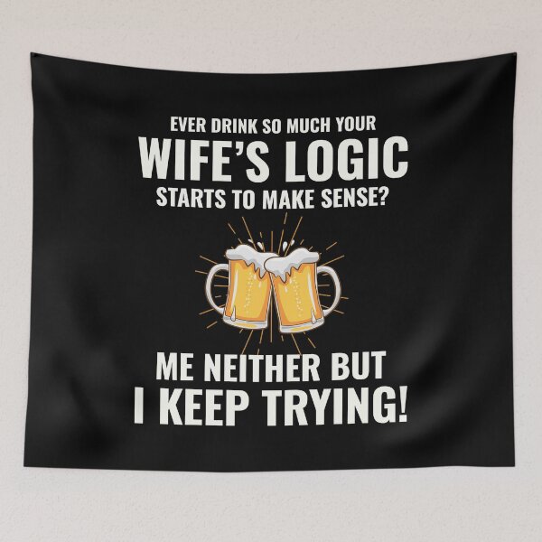 Item preview, Drinking Beer Alcohol Lovers Wife Husband Funny designed and sold by CuteDesigns1.