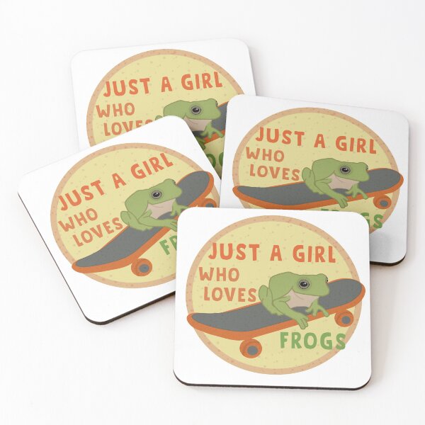 Item preview, Just a girl who loves frogs designed and sold by Cute-Treasure.