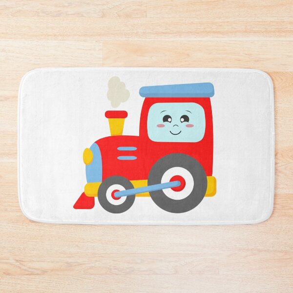 Item preview, Red Locomotive Train Railroad Steam Engine for Kids designed and sold by samshirts.