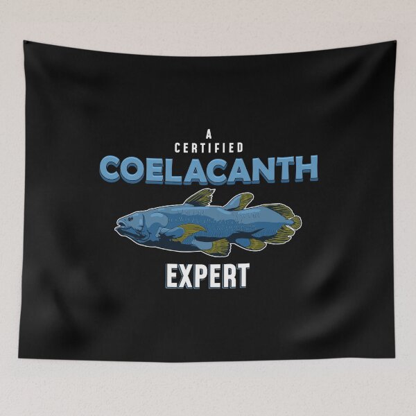 Item preview, Coelacanth Fish Expert Marine Life Paleontologist graphic designed and sold by jakehughes2015.