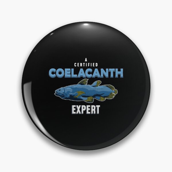 Item preview, Coelacanth Fish Expert Marine Life Paleontologist graphic designed and sold by jakehughes2015.