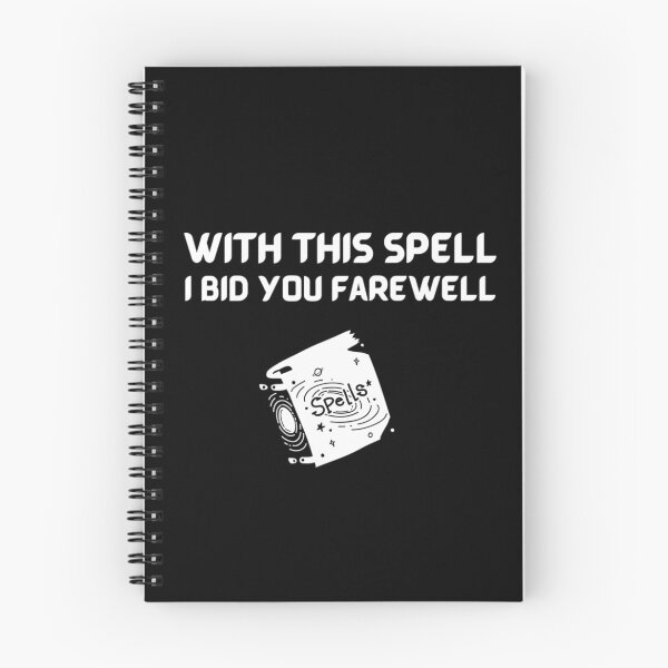 Item preview, spells book designed and sold by shopfromhome.