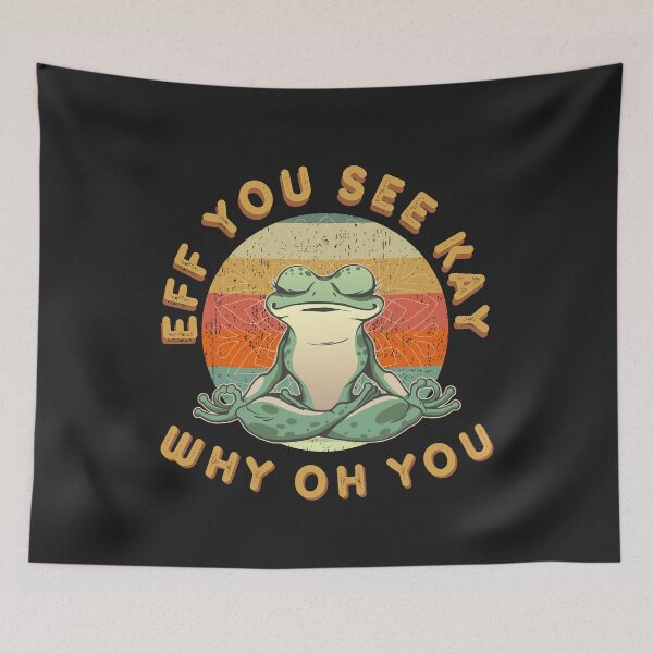 Item preview, Funny Eff You See Kay Why Oh You Frog designed and sold by Stig Mota.