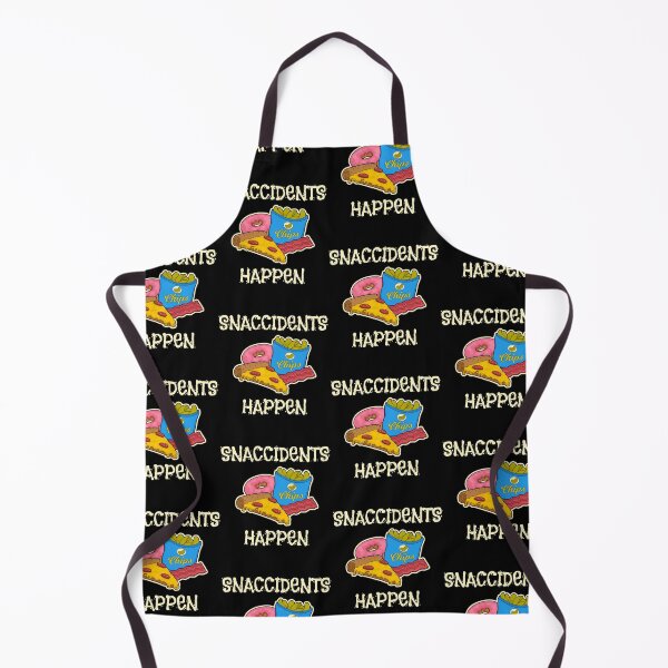 Item preview, Funny Snaccidents Happen Food Lovers Snack Pun design designed and sold by jakehughes2015.