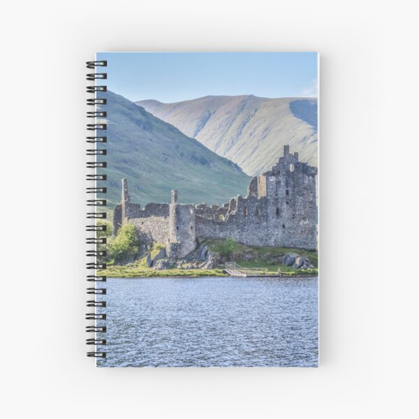 Kilchurn Castle on Loch Awe, Argyll, Scotland Spiral Notebook