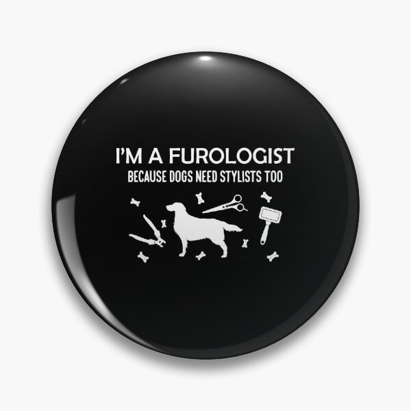 Item preview, Funny Furologist Dog Stylists Dog Groomer print designed and sold by jakehughes2015.