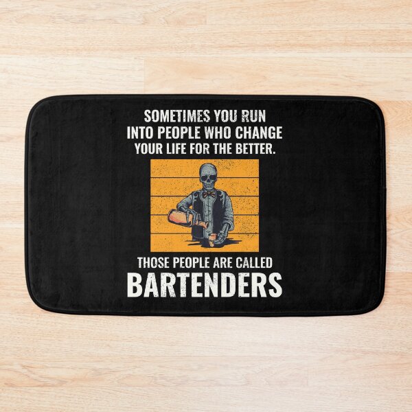 Item preview, Bartender Barkeep Barman Mixologist Skeleton Funny designed and sold by CuteDesigns1.