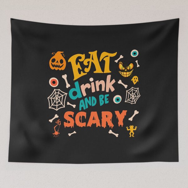 Item preview, Eat Drink And Be Scary designed and sold by Hero Prod.