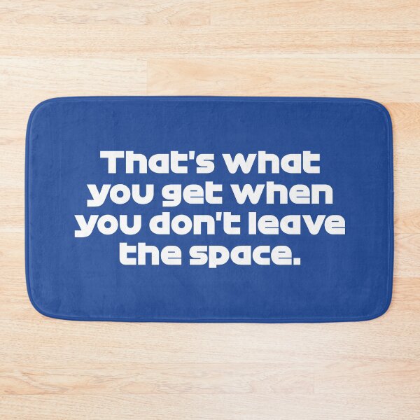 Item preview, That's What You Get When You Don't Leave The Space - VER. Radio Voice Monza GP 2021 (Dark Blue BG) designed and sold by FilipeFerreira.