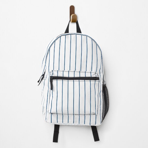Item preview, Classic blue pinstripes pattern on white, minimal design, summer marine beach house pattern designed and sold by UDDesign.