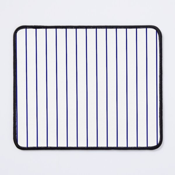 Item preview, Navy blue pinstripes pattern on white, minimal design, summer marine beach house pattern designed and sold by UDDesign.