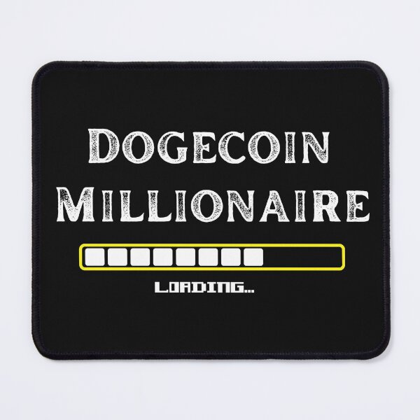 Item preview, Dogecoin Millionaire Crypto Design designed and sold by Funny-Tees4U.