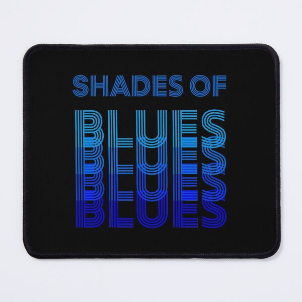 Item preview, Shades of blues for social dancing, blues music, blues dance designed and sold by NaughtyGoose.