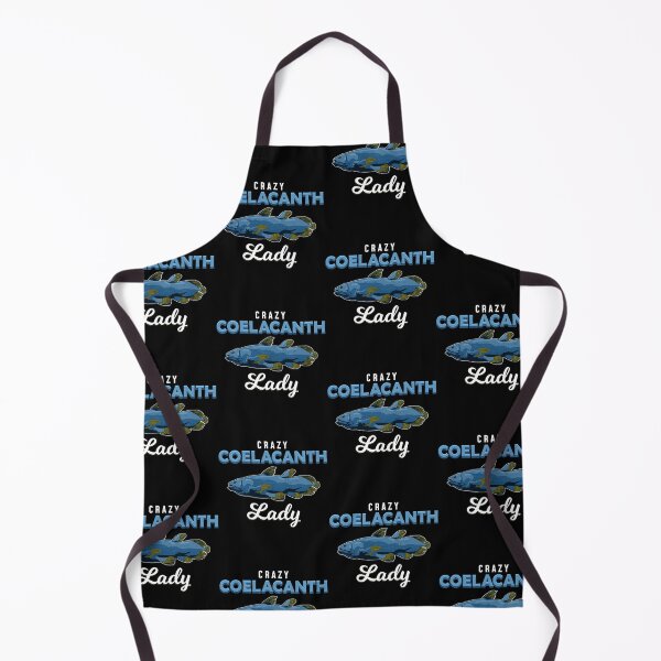 Item preview, Crazy Coelacanth Lady Fish Paleontologist print designed and sold by jakehughes2015.