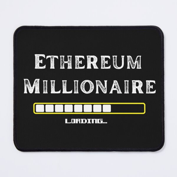 Item preview, Ethereum Millionaire Crypto Design designed and sold by Funny-Tees4U.