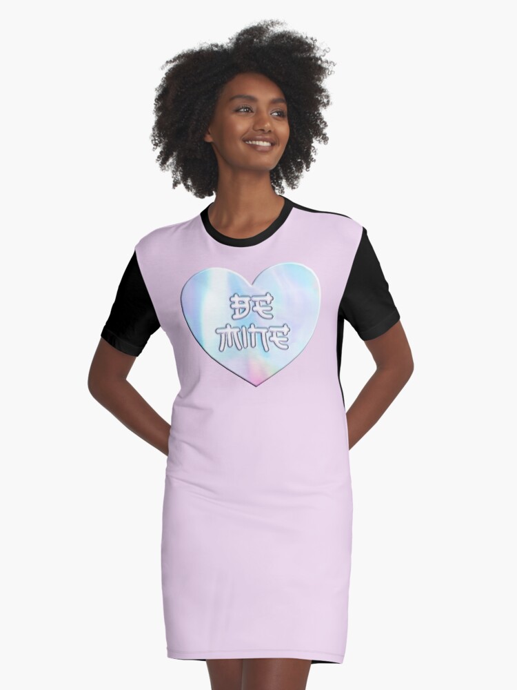 chrome heart t shirt dress