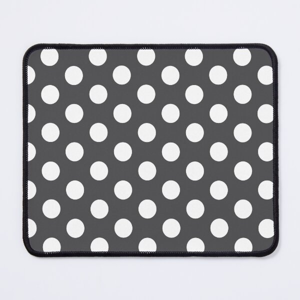 Item preview, Medium WHITE and CHARCOAL GREY POLKA DOTS designed and sold by RachelMacht.