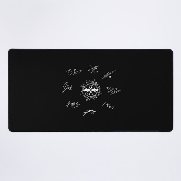 ATEEZ MEMBERS SIGNATURE 2 Desk Mat