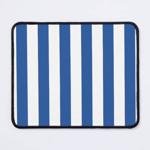 Item preview, Blue and white cabana tent stripes, modern minimal decor, stripes pattern designed and sold by UDDesign.